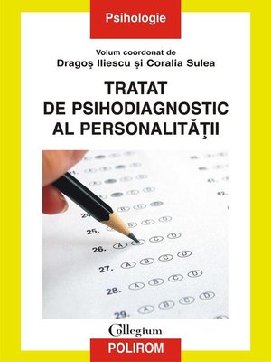 cover image of Tratat de psihodiagnostic al personalităţii
